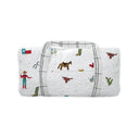 Texas Icons Quilted Weekender Duffle Bag