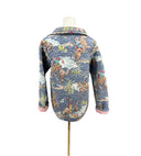 Birdie Chambray Quilted Snap Jacket