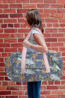 Birdie Chambray Weekender Duffle Bag