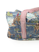 Birdie Chambray Weekender Duffle Bag