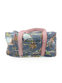 Birdie Chambray Weekender Duffle Bag