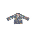 Birdie Chambray Youth Quilted Snap Jacket