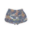 Birdie Chambray Quilted Scallop Shorts *Web Exclusive*