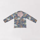 Birdie Chambray Quilted Snap Jacket