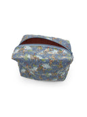 Birdie Chambray Quilted Makeup Bag