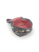 Birdie Chambray Quilted Travel Case