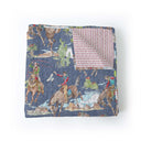 Birdie Chambray Baby Blanket