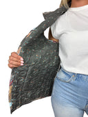 Birdie Cowgirl Charcoal Quilted Ruby Vest