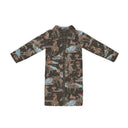 Birdie Charcoal Quilted Duster