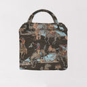 Birdie Charcoal Quilted Handbag