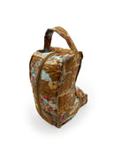 Birdie Gold Quilted Boot Bag