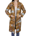 Birdie Gold Quilted Duster