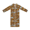 Birdie Gold Quilted Maxi Coat *Web Exclusive*