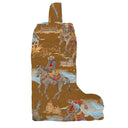Birdie Gold Quilted Boot Bag