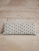 Birdie Linen / Black Oblong 14"x33" Pillow
