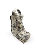 Birdie Linen / Black Quilted Boot Bag