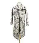 Birdie Linen / Black Quilted Duster