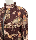 Birdie Maroon Quilted Bomber Jacket *Web Exclusive*