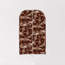 Birdie Maroon Quilted Garment Bag