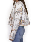 Birdie Neutral Cropped Quilted Jacket