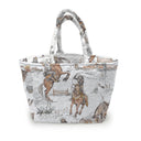 Birdie Neutral Quilted Handbag