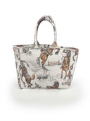 Birdie Neutral Quilted Handbag