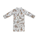 Birdie Neutral Quilted Duster