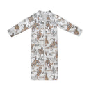 Birdie Neutral Quilted Maxi Coat *Web Exclusive*