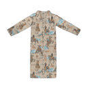 Birdie Pastel Quilted Maxi Coat *Web Exclusive*