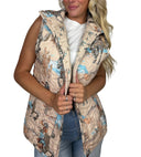 Birdie Pastel Quilted Ruby Vest