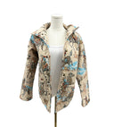 Birdie Pastel Quilted Snap Jacket