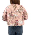Birdie Rose Cropped Quilted Jacket