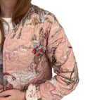 Birdie Rose Cropped Quilted Jacket