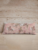 Birdie Rose Quilted Oblong 14" x33" Pillow