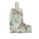 Birdie Sage Quilted Boot Bag