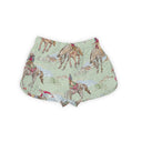 Birdie Sage Quilted Scallop Shorts *Web Exclusive*