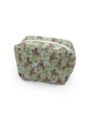 Birdie Sage Quilted Makeup Bag