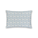 "Blame It All On My Roots" Blue Quilted Mini Pillow 8" x 12"