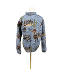 Blaze Chambray Quilted Bomber Jacket *Web Exclusive*