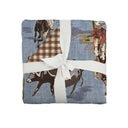 Blaze Chambray Baby Blanket