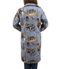 Blaze Chambray Quilted Duster