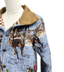 Blaze Chambray Quilted Barn Jacket