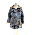 Blaze Chambray Quilted Barn Jacket