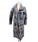 Blaze Chambray Quilted Duster