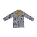 Blaze Chambray Quilted Barn Jacket