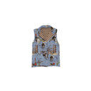 Blaze Chambray Quilted Ruby Vest