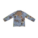 Blaze Chambray Quilted Snap Jacket