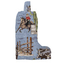 Blaze Chambray Quilted Boot Bag