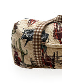 Blaze Quilted Weekender Duffle Bag