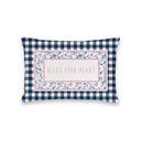 "Bless Your Heart" Quilted Mini Pillow 8" x 12"
